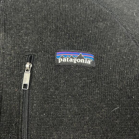 Patagonia Black Fleece Zip Up Jacket - Picture 2 of 7